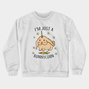 Im Just A Bunny Corn Unicorn Crewneck Sweatshirt